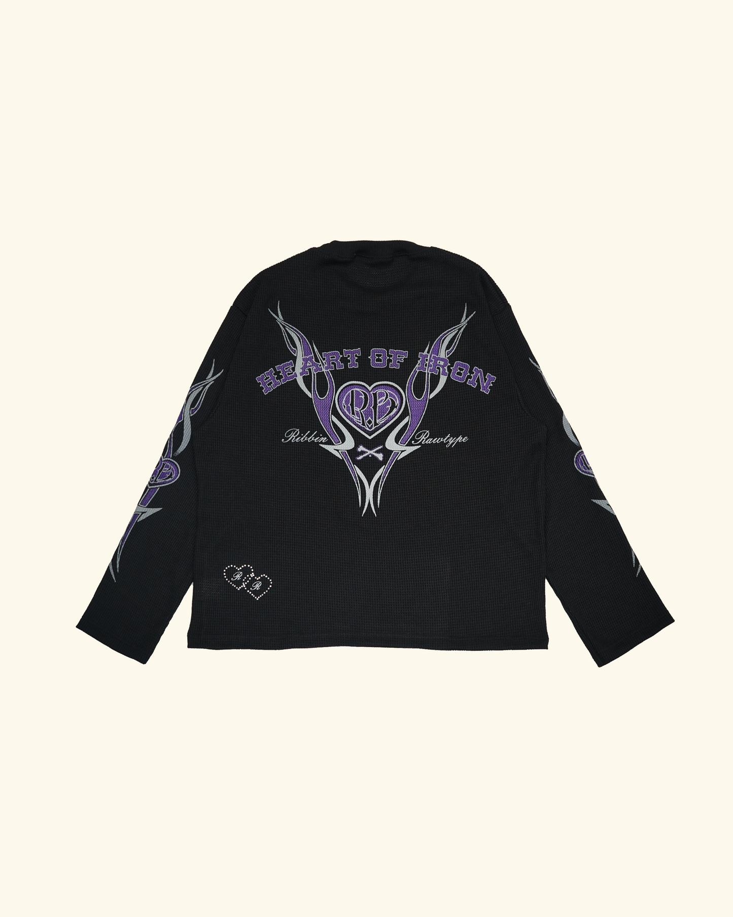 RAWTYPE RIOT Ribbin X Rtr LS - Black