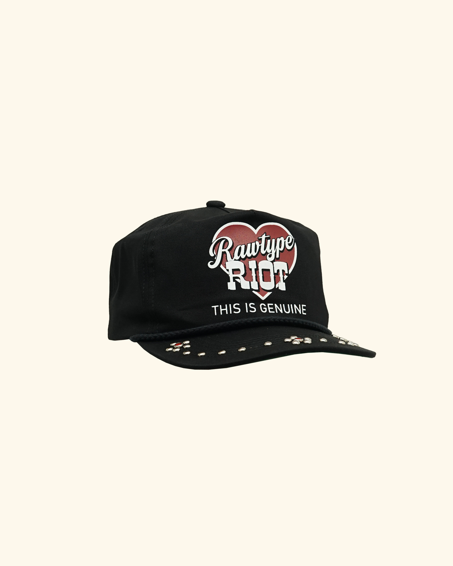 RAWTYPE RIOT This Is Riot Hat - Black