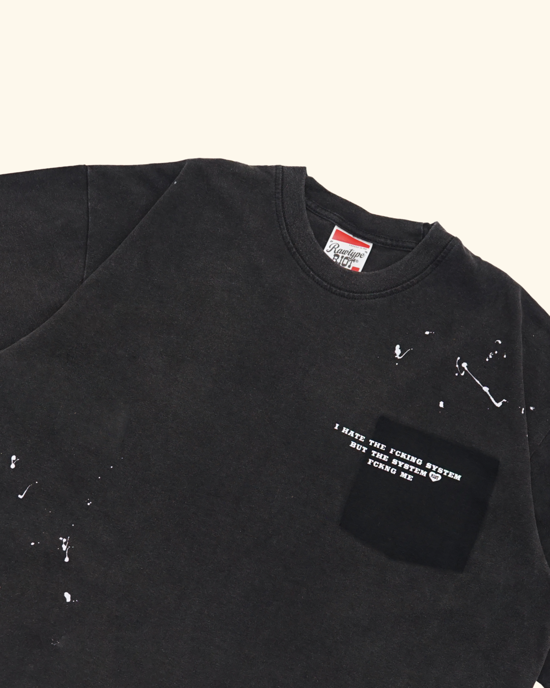 RAWTYPE RIOT Rtr Fckng Me Tees - Black