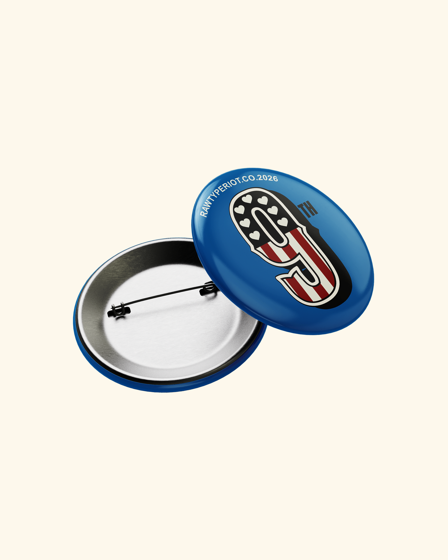 RAWTYPE RIOT Anniv Blackcat Package Pin
