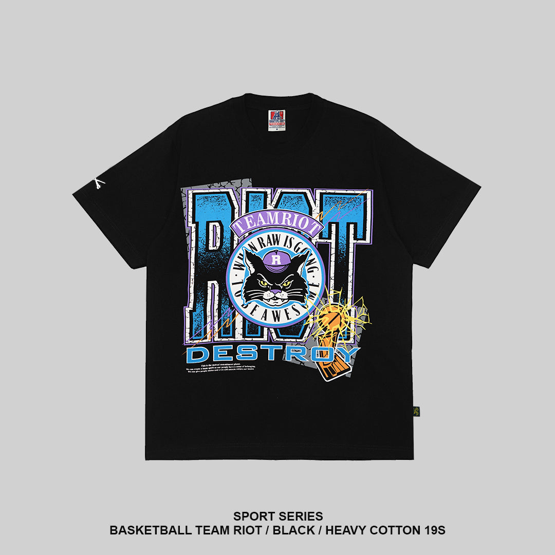 BASKETBALL TEAM RIOT - BLACK