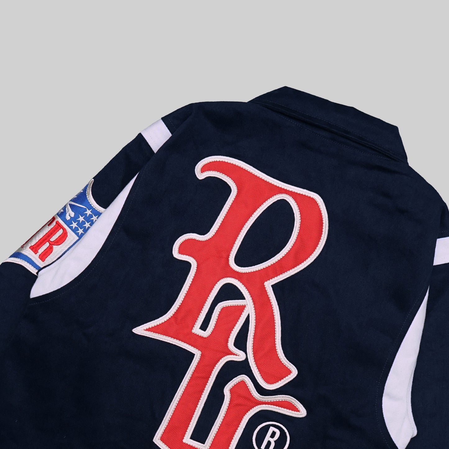 BIG LOGO RTR WJ - NAVY