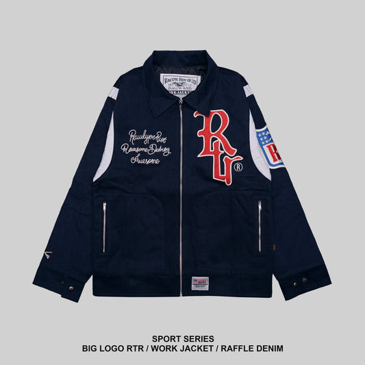 BIG LOGO RTR WJ - NAVY