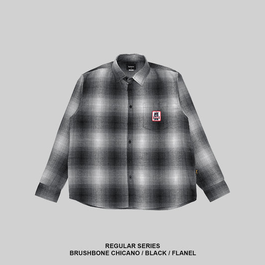 BRUSHBONE CHICANO - BLACK