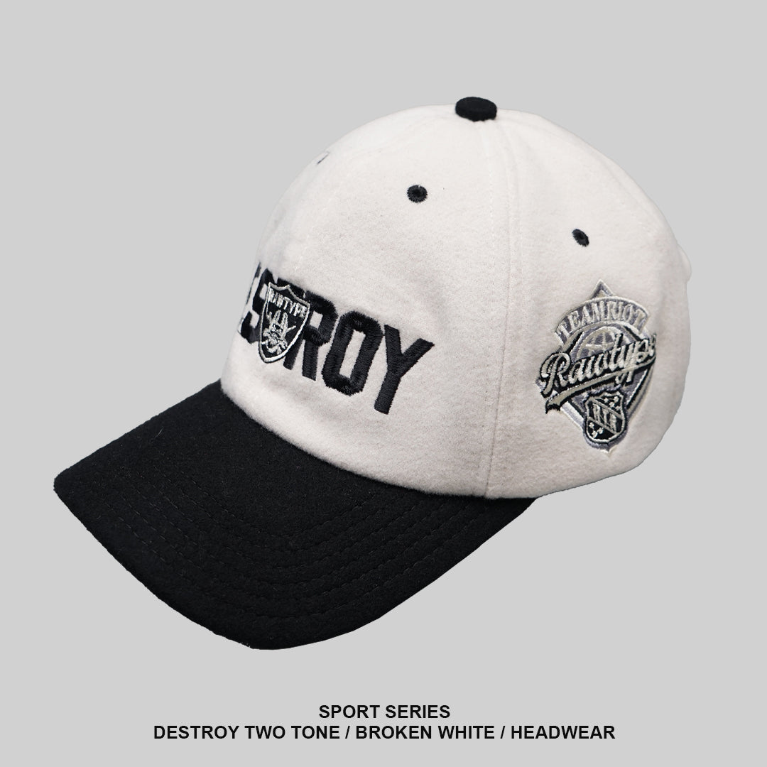 DESTROY TWO TONE CAPS - BW