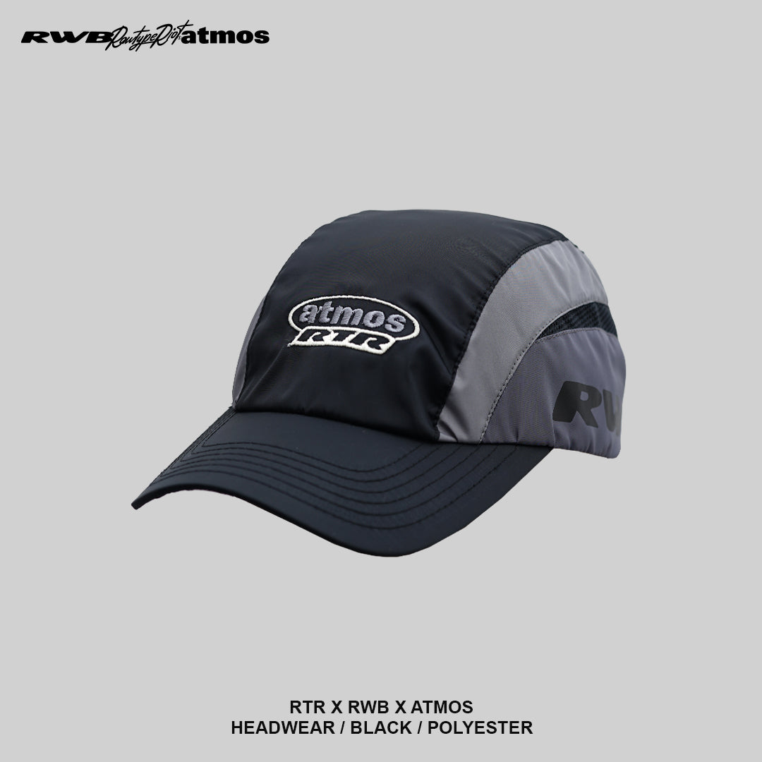 ATMOS X RWB X RTR HAT - BLACK