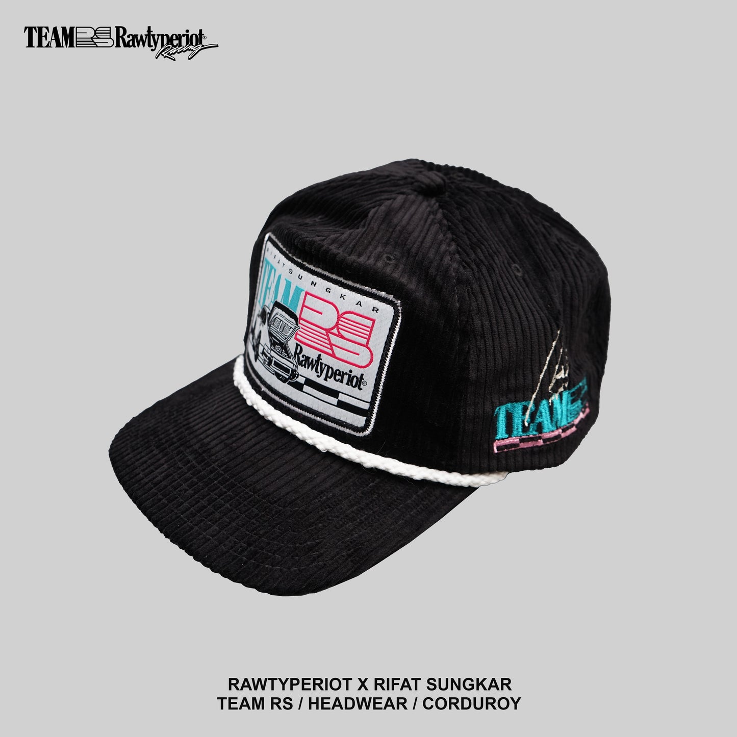 TEAM RS HAT - BLACK