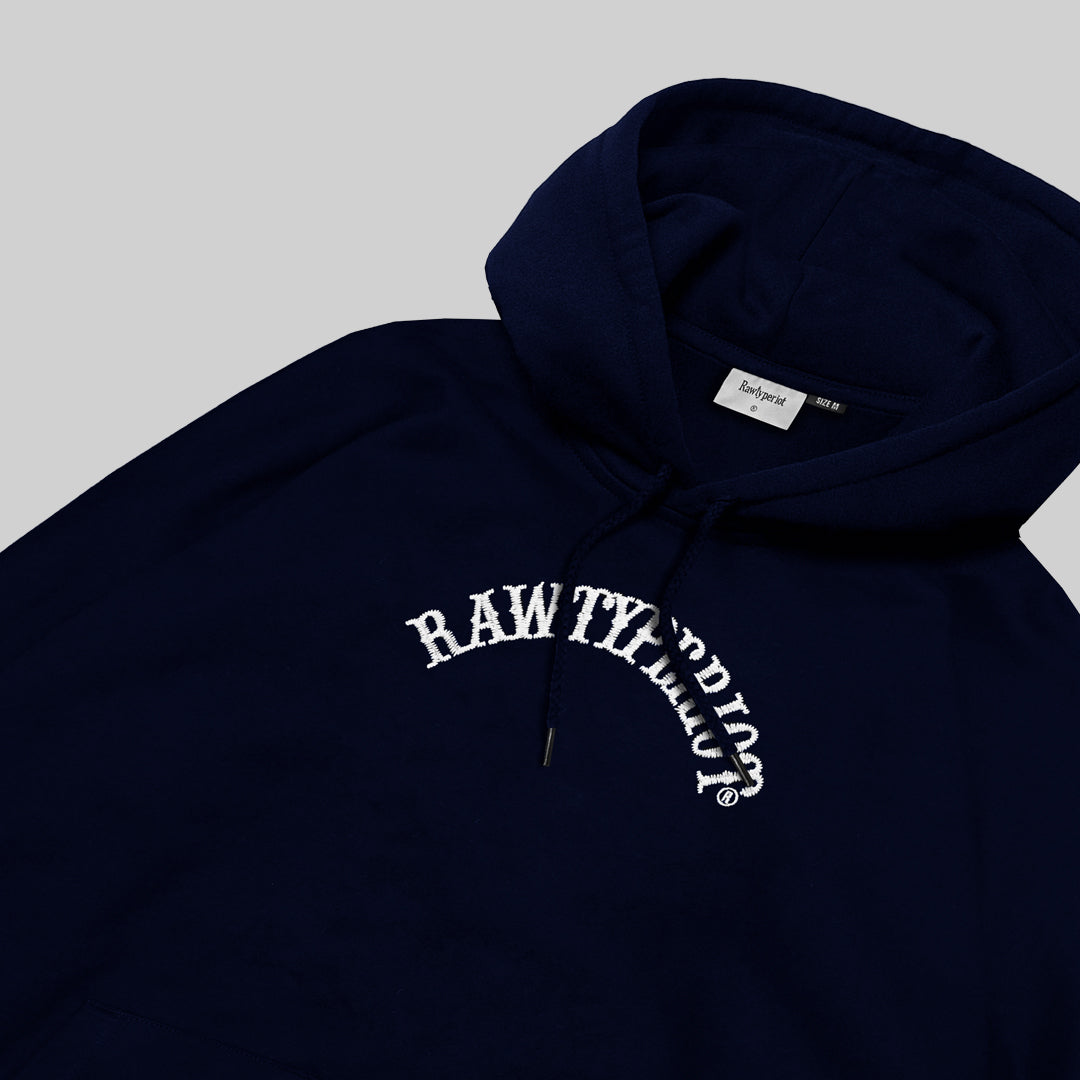 RAWTYPE BACK STITCH EMBRO - NAVY