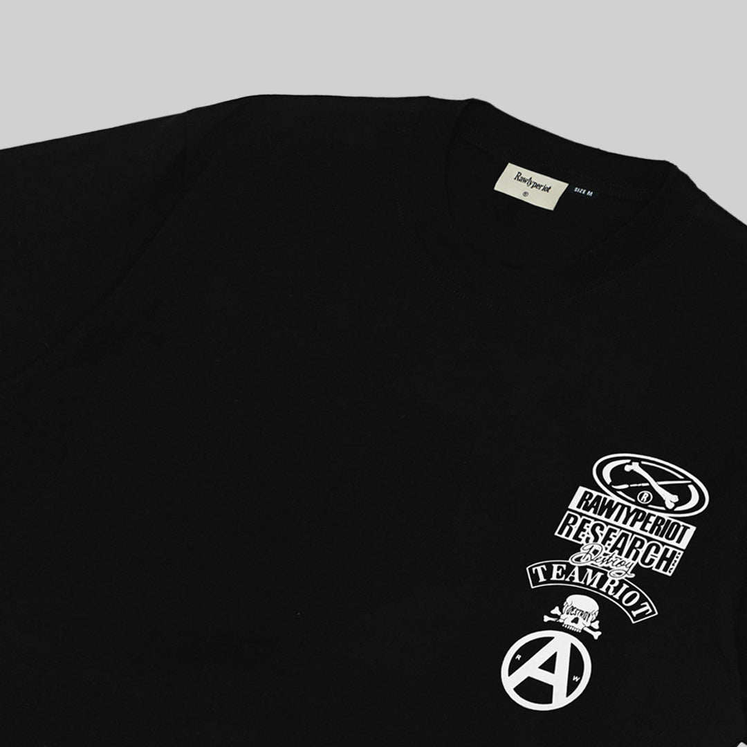 LOGO TYPE RTR TEE - BLACK