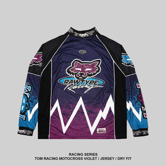 TOM RACING MOTOCROSS JERSEY - VIOLET