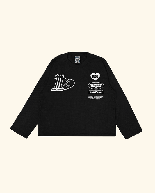 RAWTYPE RIOT Patriot Long Sleeve - Black