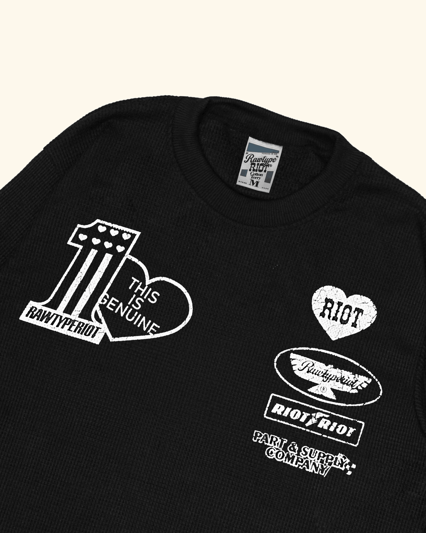 RAWTYPE RIOT Patriot Long Sleeve - Black