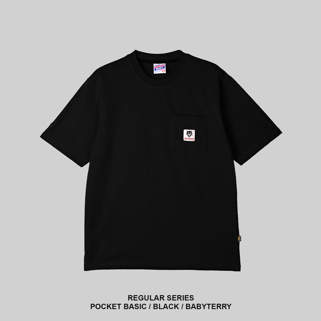 POCKET TEES - BLACK