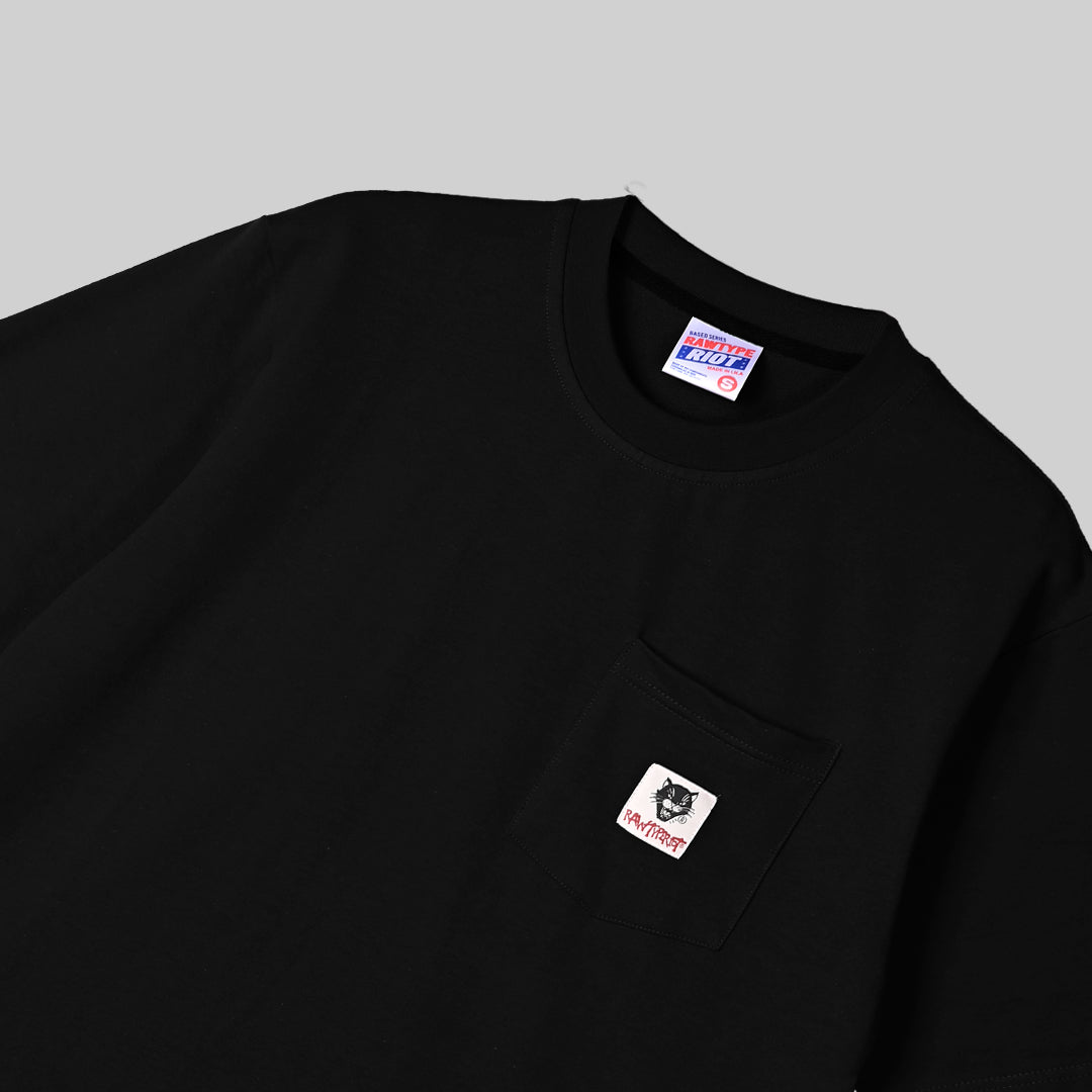 POCKET TEES - BLACK