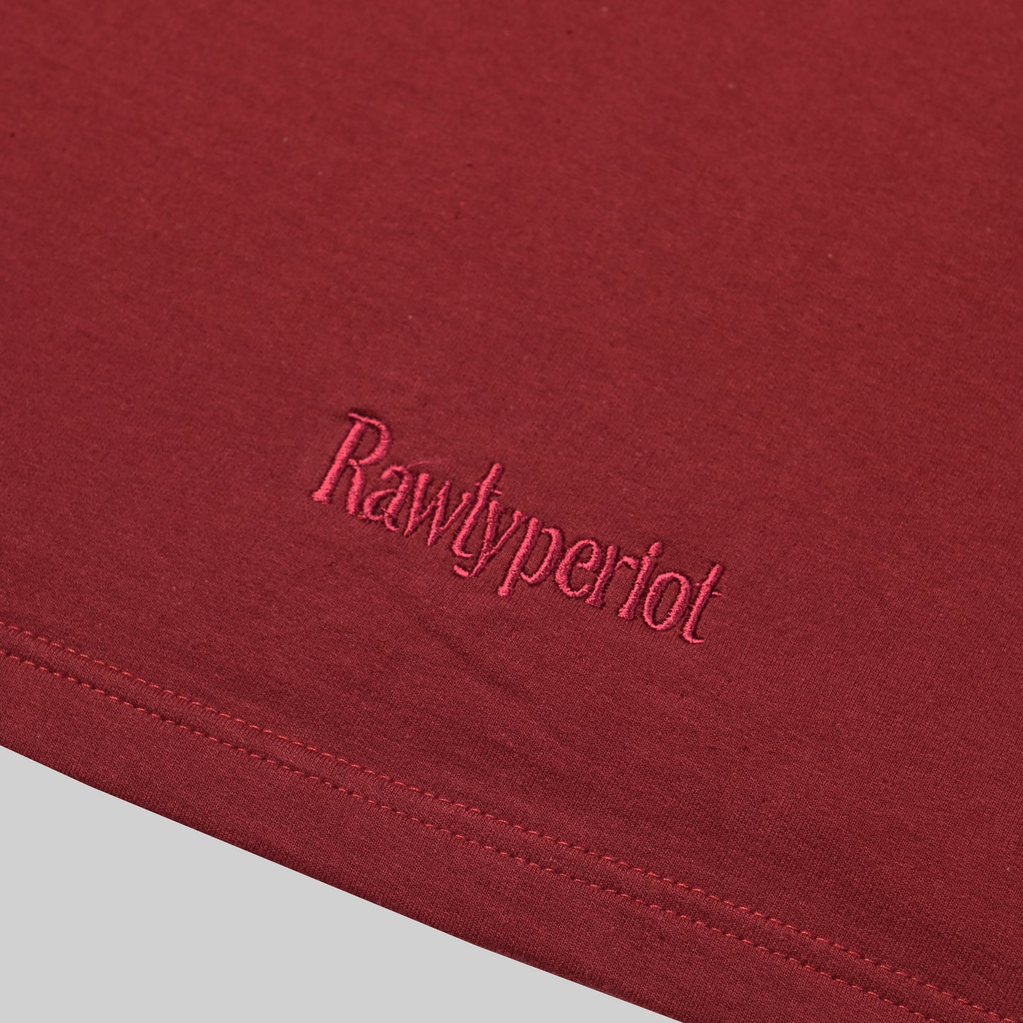 POCKET TEES - MAROON