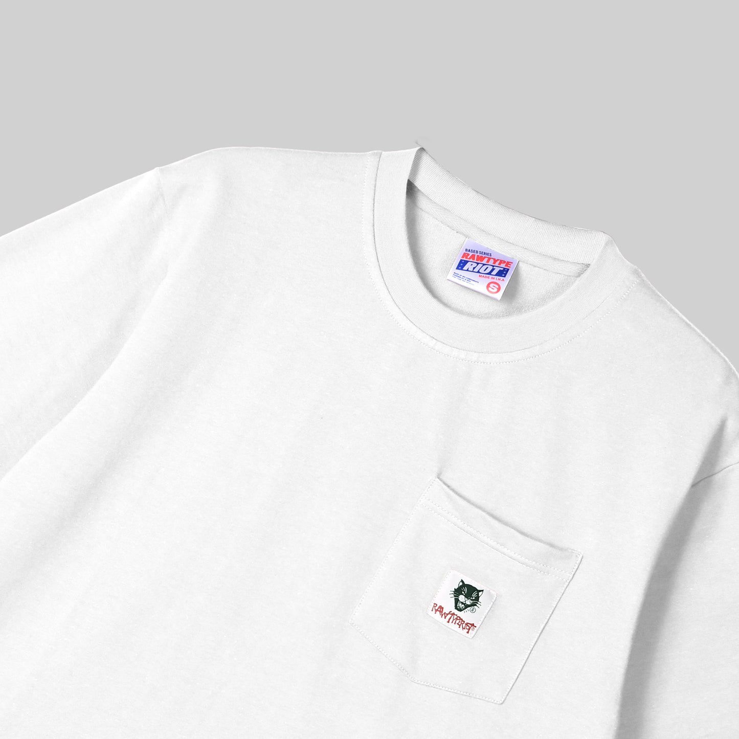 POCKET TEES - WHITE