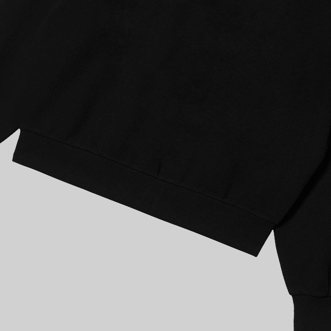RIOT TYPE HOOD - BLACK