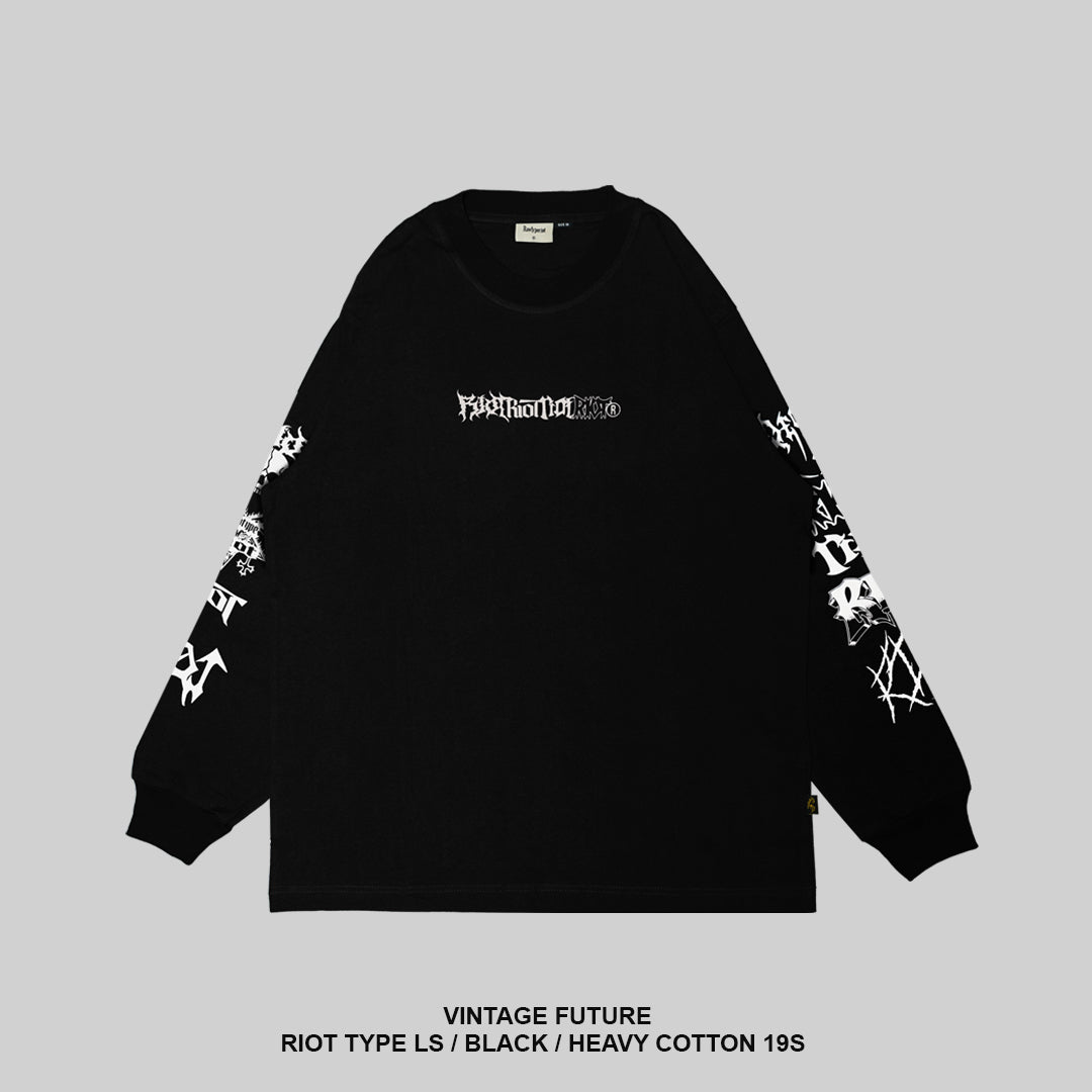 RIOT TYPE LS - BLACK