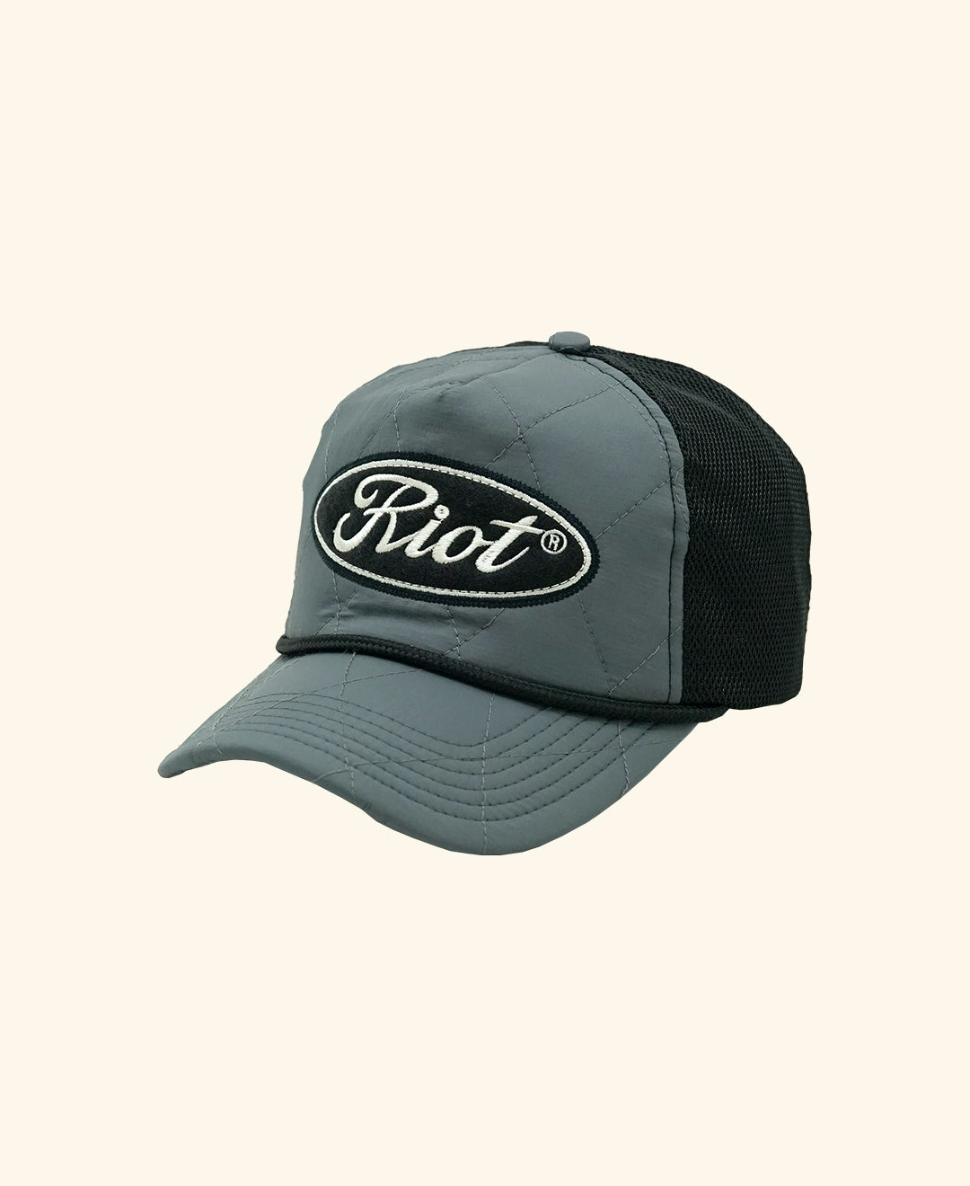 RAWTYPE RIOT Riot Patch Cap - Grey