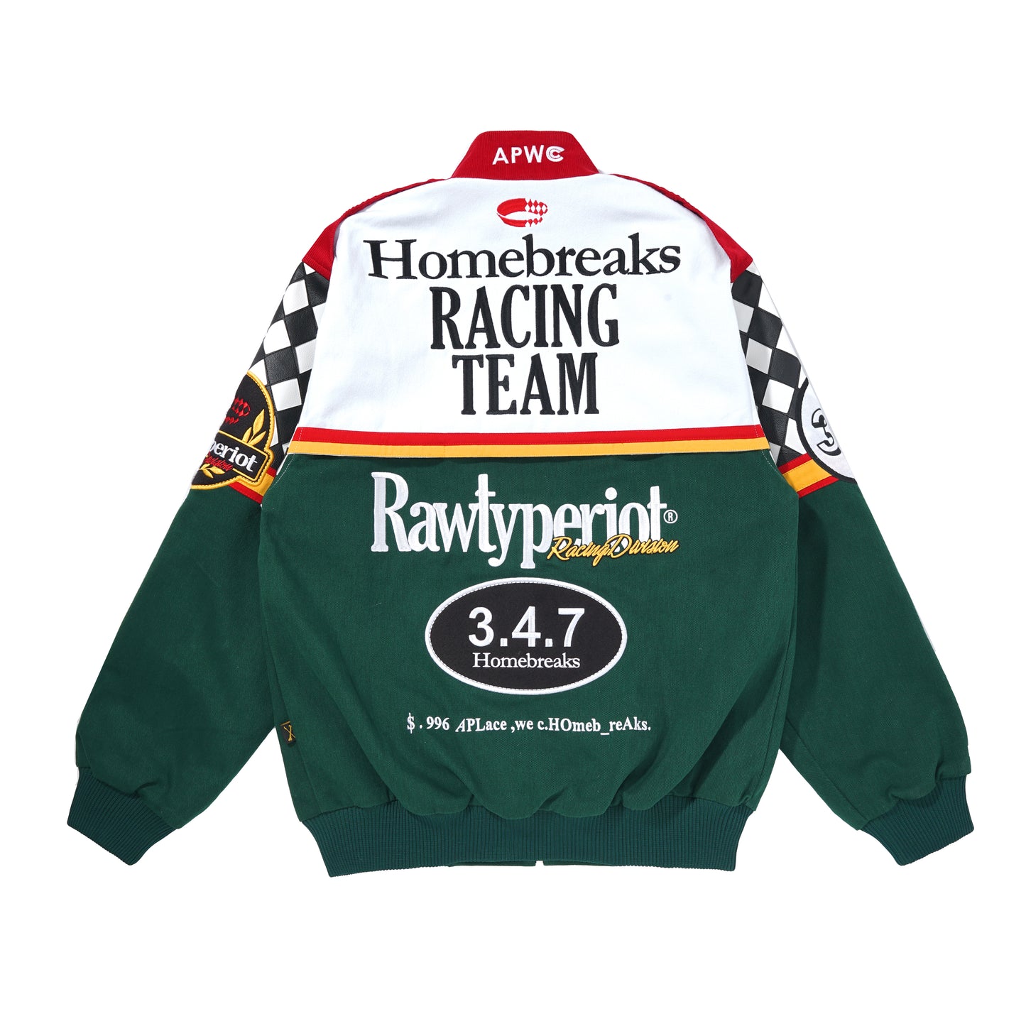 Homebreaks Vintage Racing Jacket + Get free Mystery Stuff