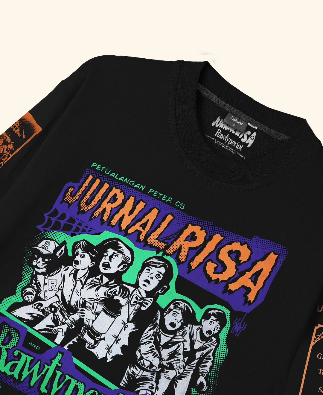 RAWTYPE RIOT Jurnal Risa X RTR Long Sleeve Package - Black