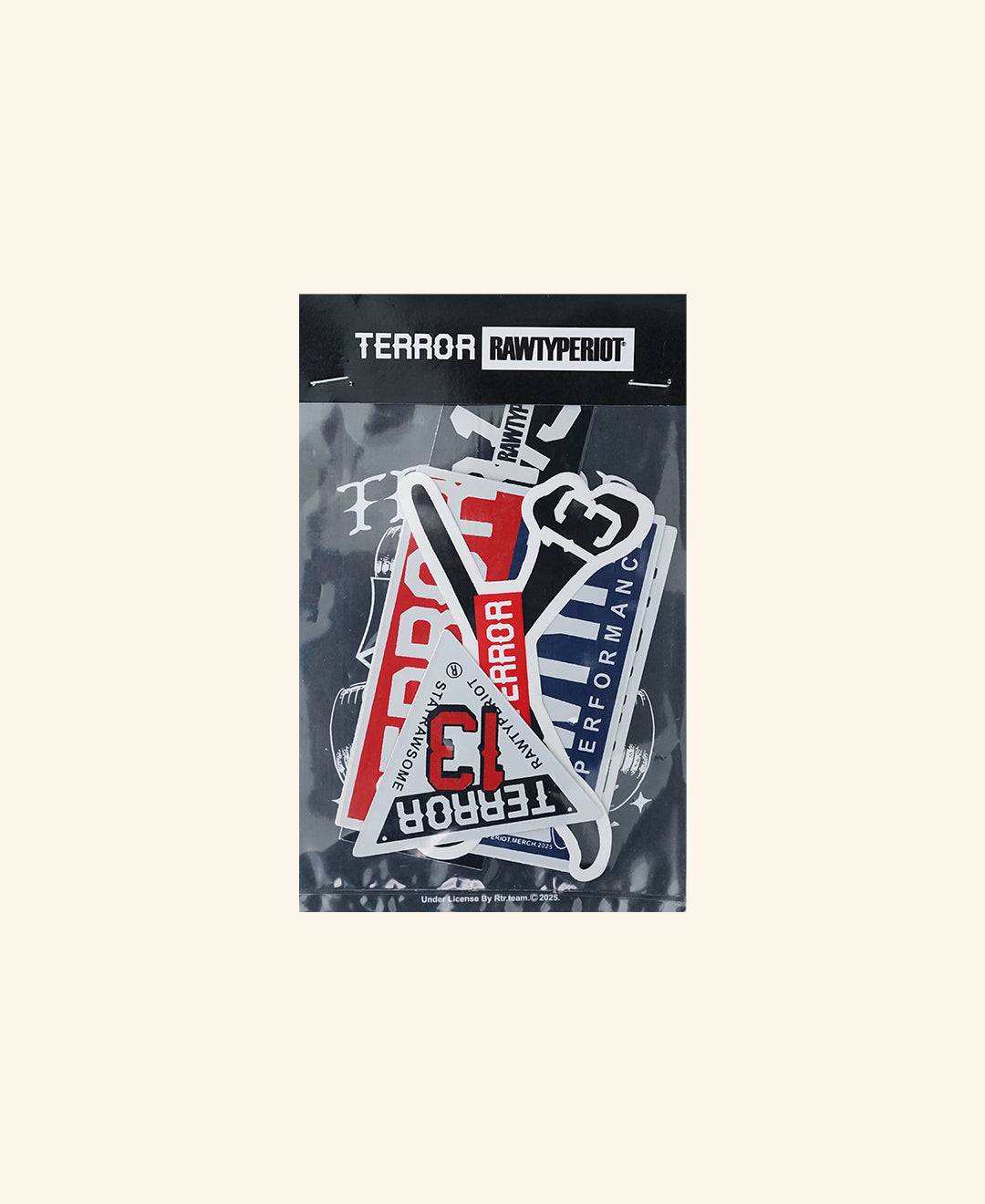 RAWTYPE RIOT Sticker Pack - Terror X RTR