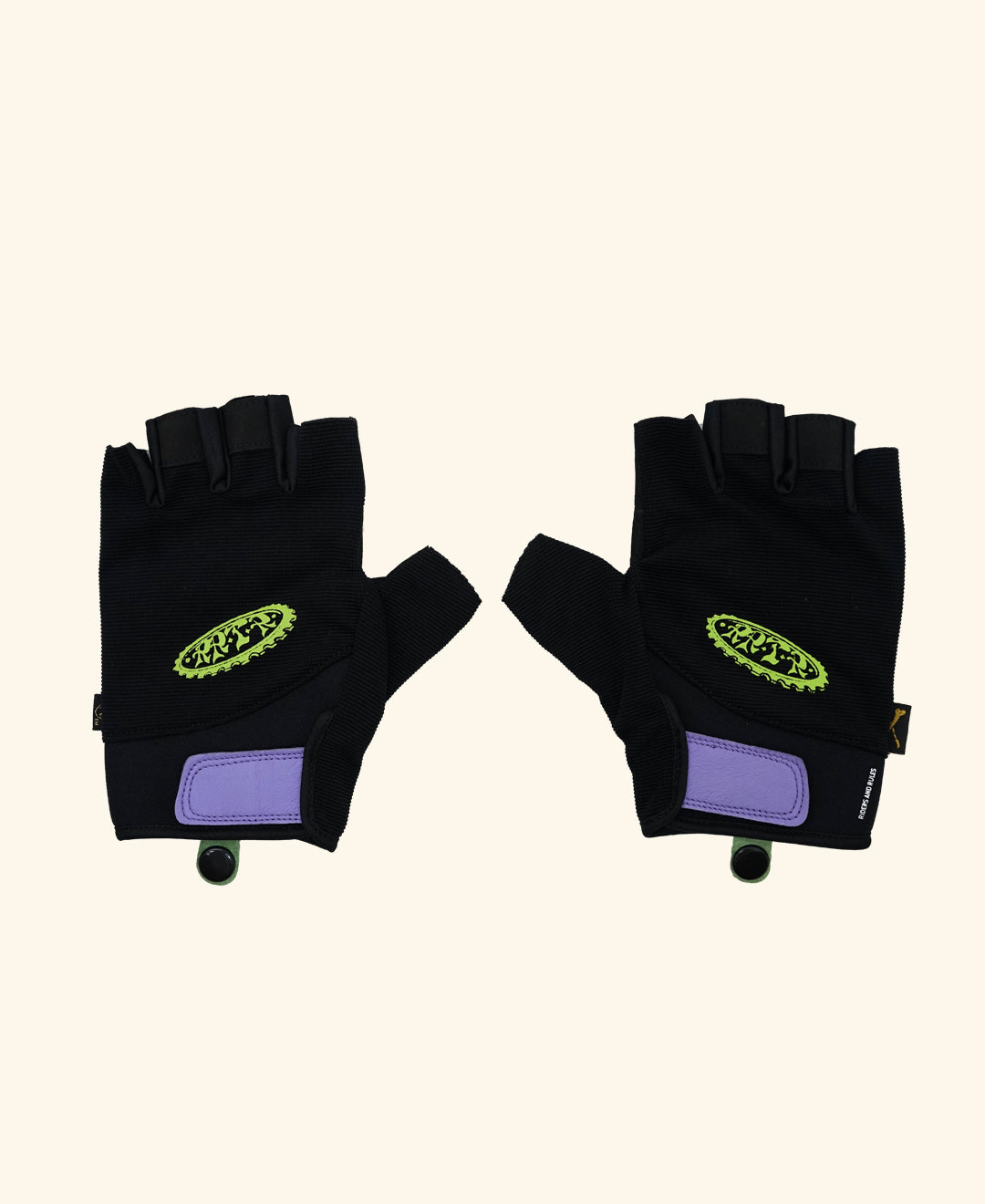 RRAWCYCLE GLOVES - BLACK