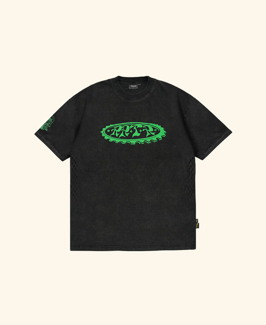 RRAWCYCLE TEE - BLACK WASH