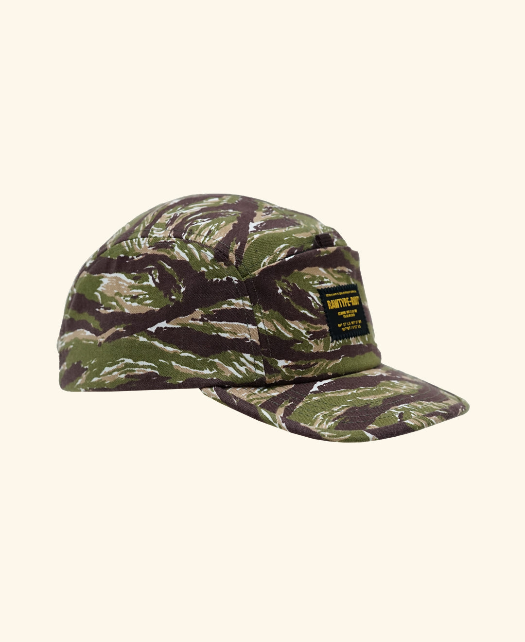 RAWTYPE RIOT Tom Camo Tiger Cap - Olive