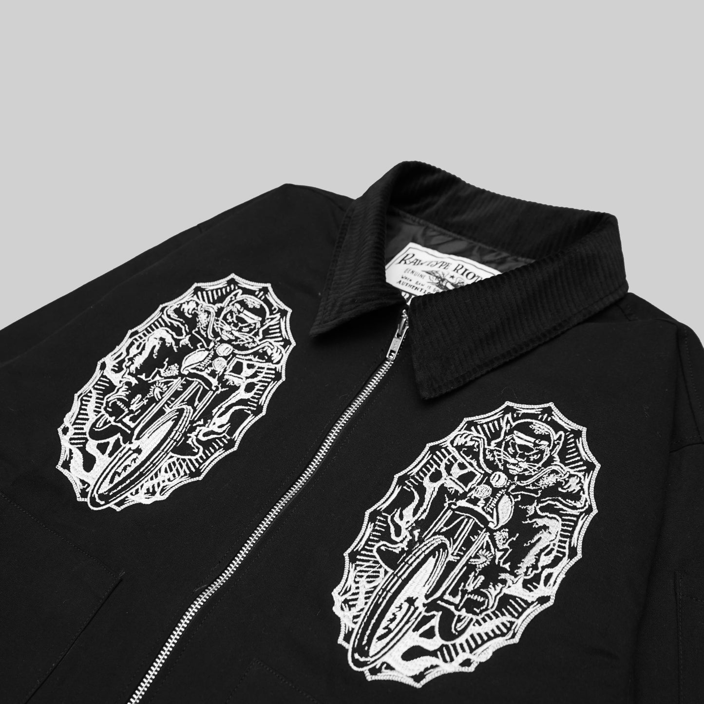 TOM RIDE WORK JACKET - BLACK