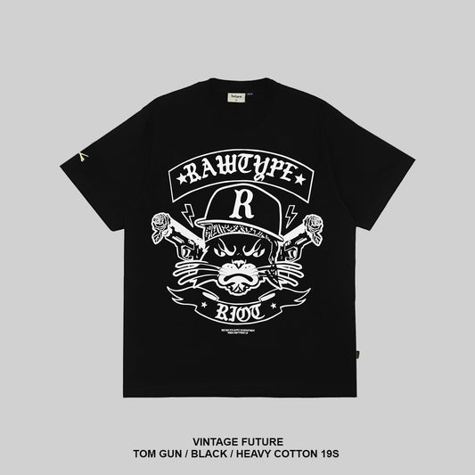 TOM GUN TEE - BLACK