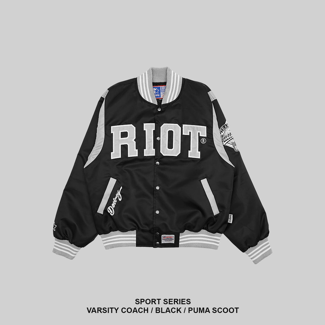 VARSITY COACH 7 RIOT - BLACK