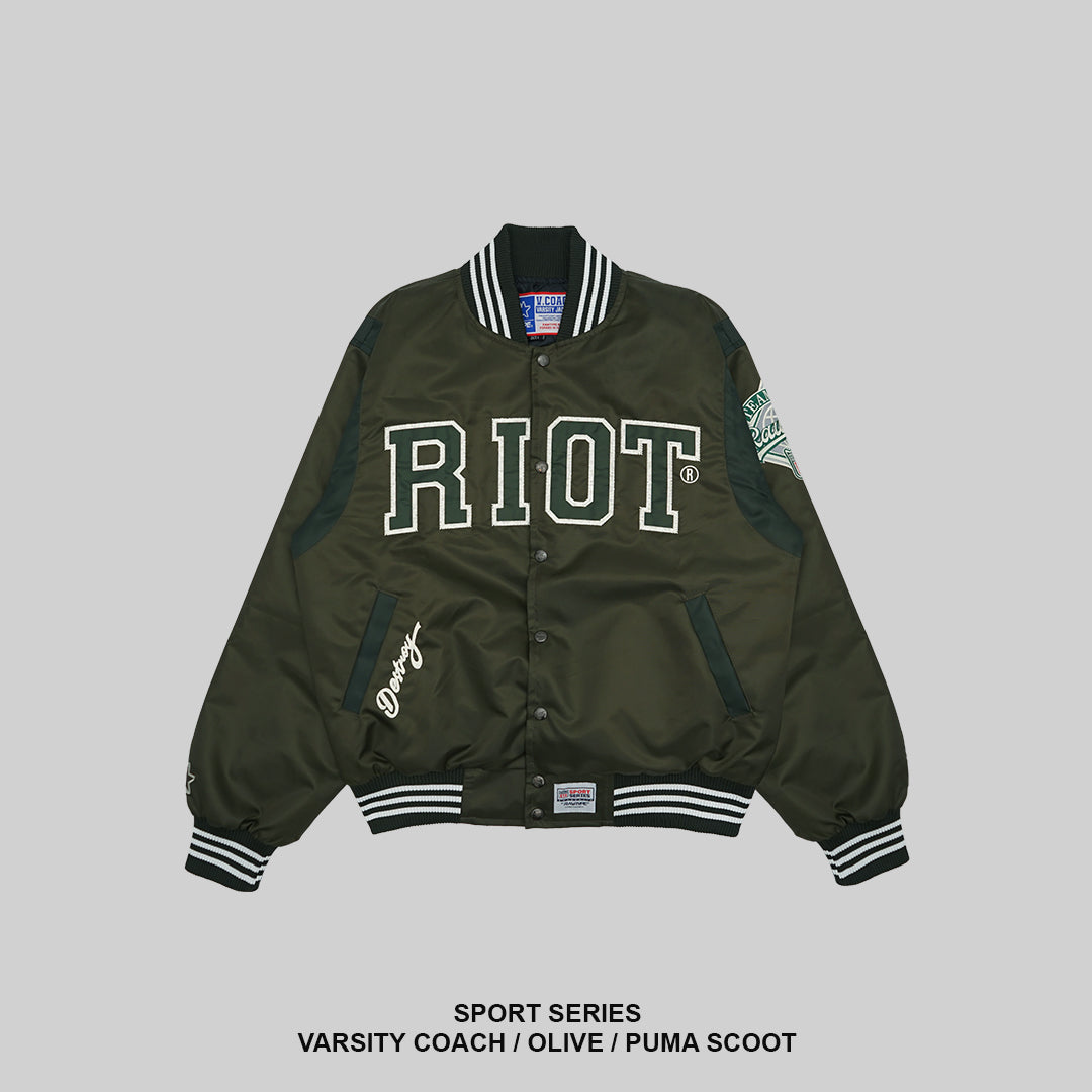 VARSITY COACH TYPE 7 RIOT - OLIVE