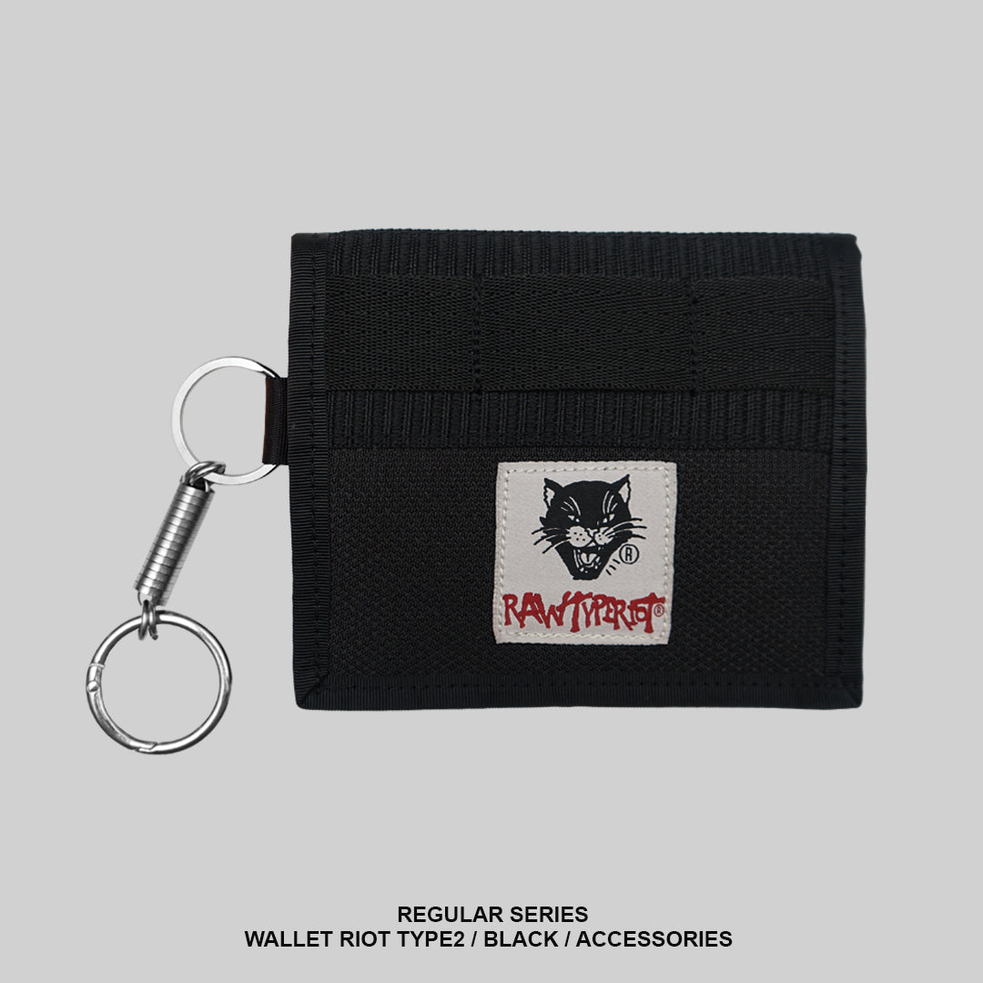 WALLET RIOT TYPE 2 - BLACK