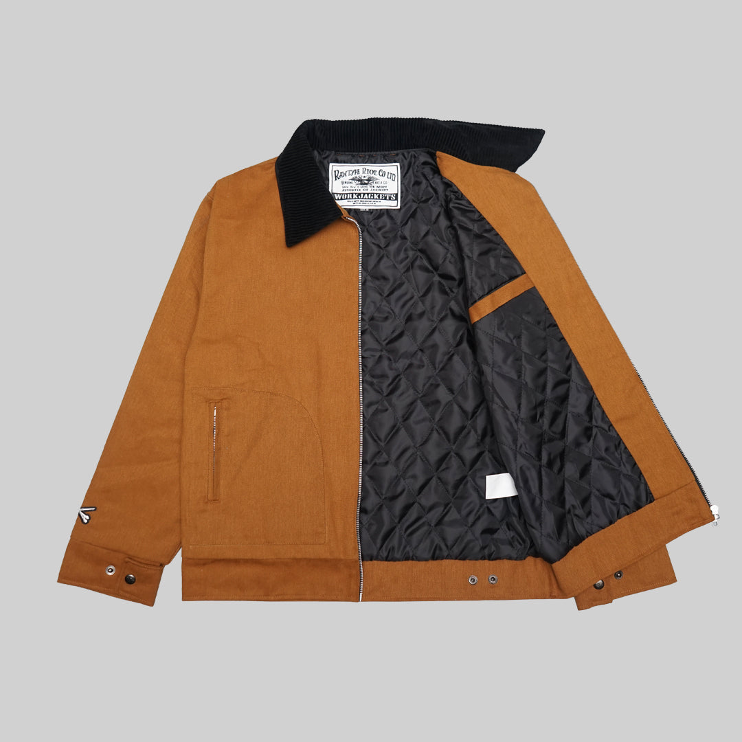 RTR CALL SERVICE  Work Jacket  - BROWN