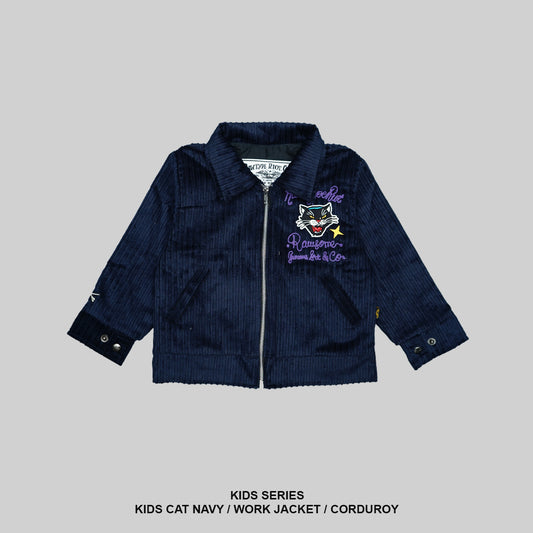 WJ KIDS CAT - NAVY