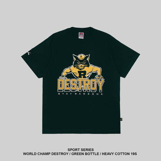 WORLD CHAMP DESTROY - GREEN BOTTLE