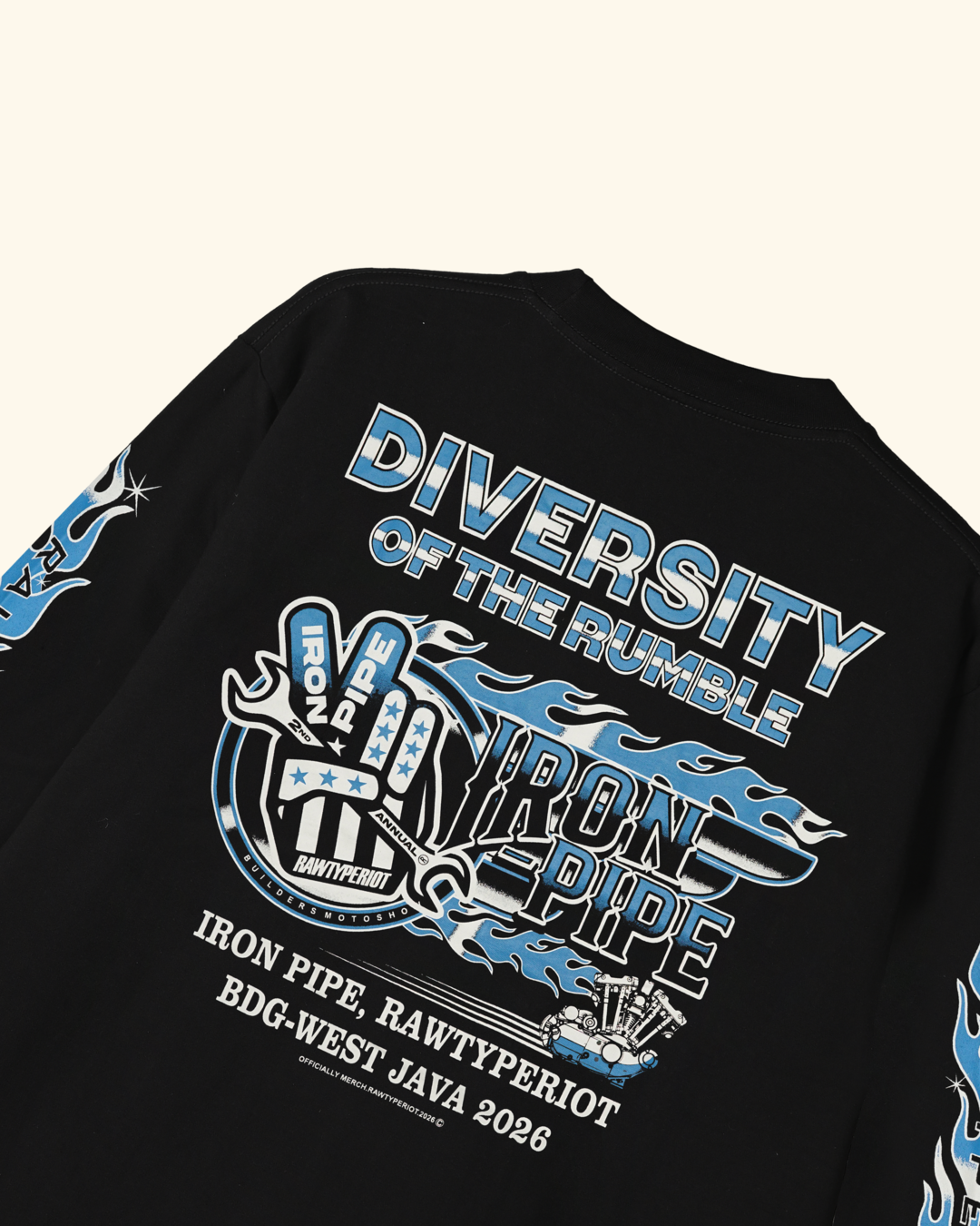 RAWTYPE RIOT RTR X Iron Pipe 26 Long Sleeve - Black