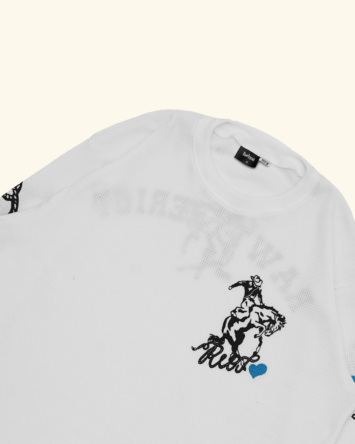 RAWTYPE RIOT Riot Ranchero Longslevee - White