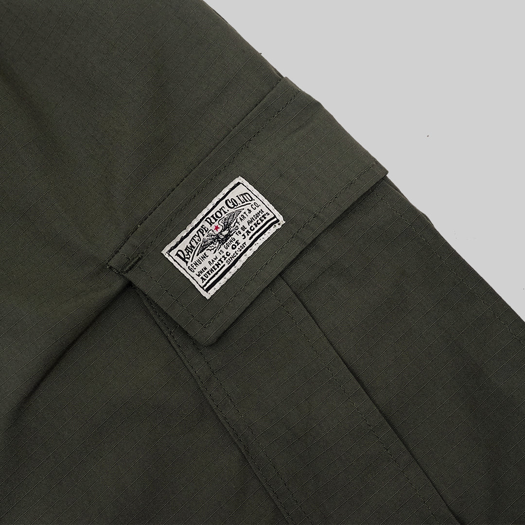 RAWTYPE RIOT Dragon Cargo Pants - Olive