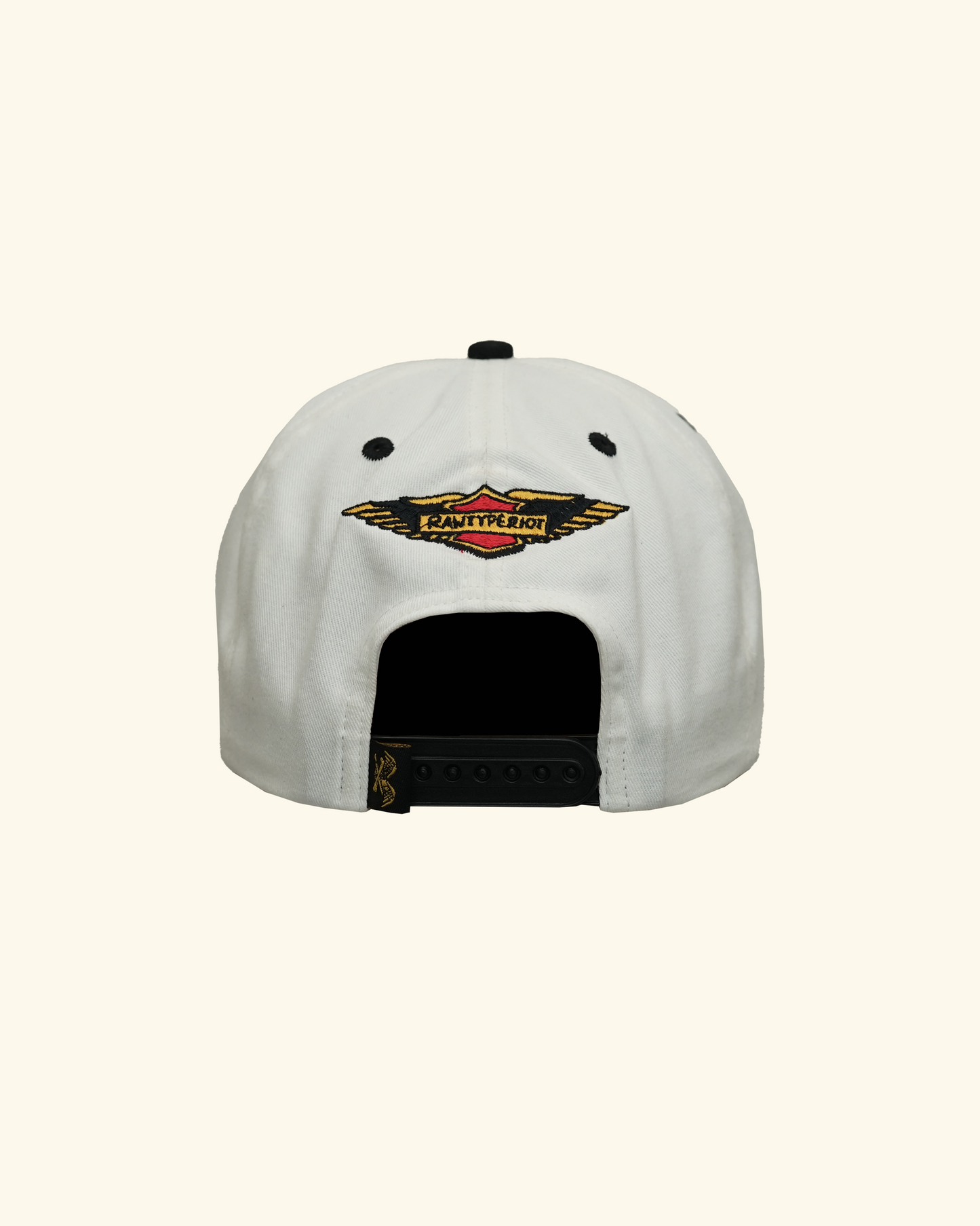 RAWTYPE RIOT Winged Eagle Hat - White
