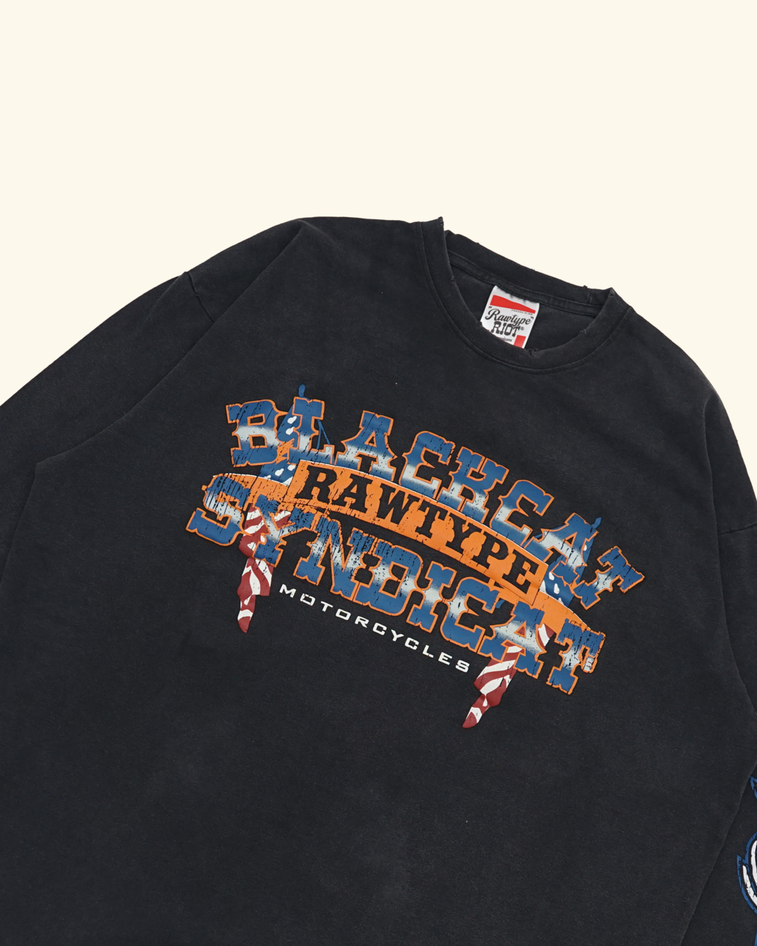 RAWTYPE RIOT RTR Anniv 9Th Long Sleeve - Black