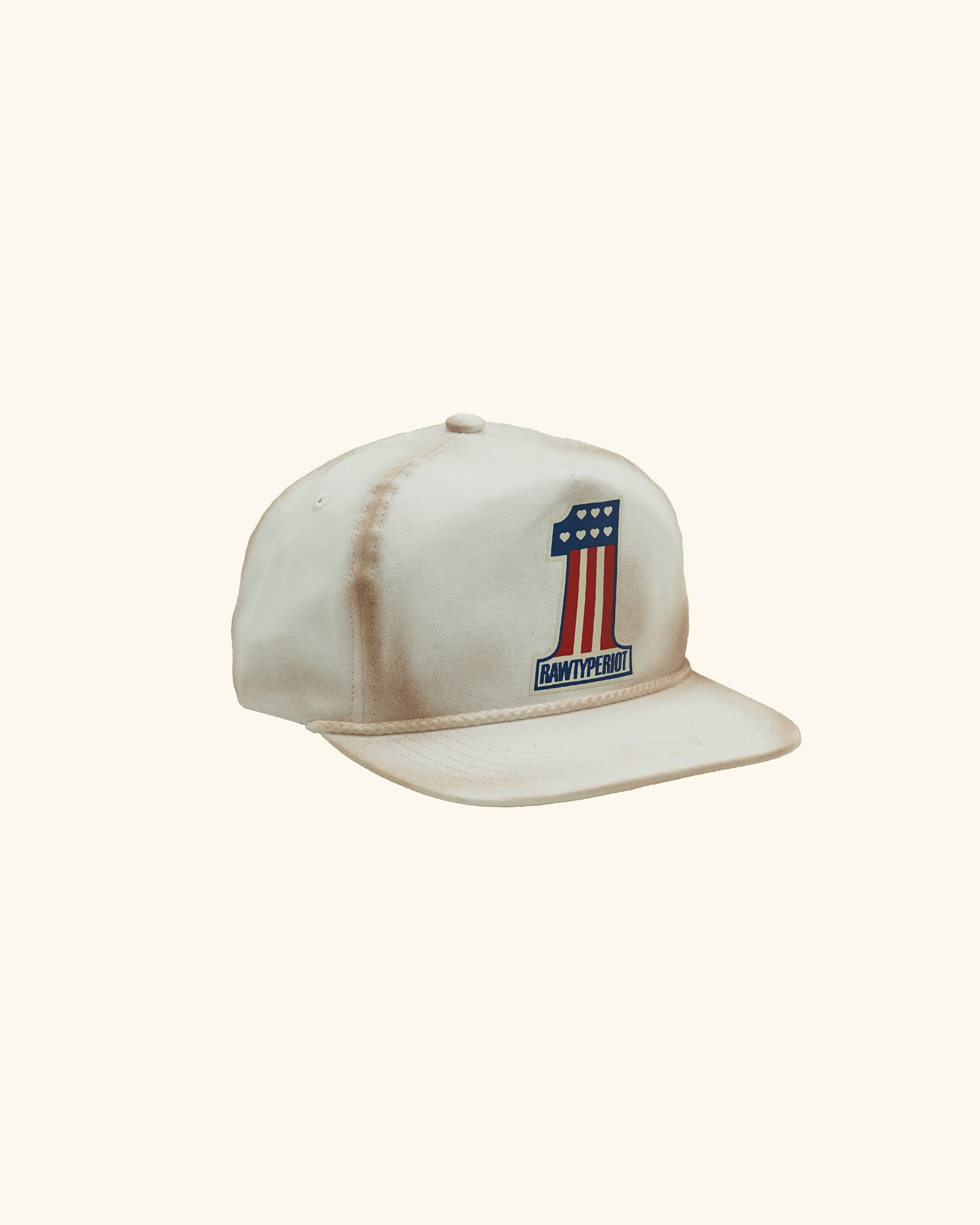 RAWTYPE RIOT Patriot Hat - White