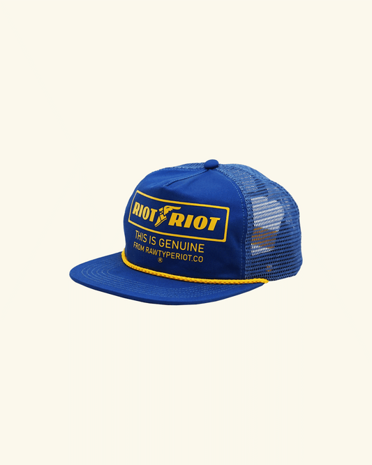 RAWTYPE RIOT Riot Riot Hat - Blue