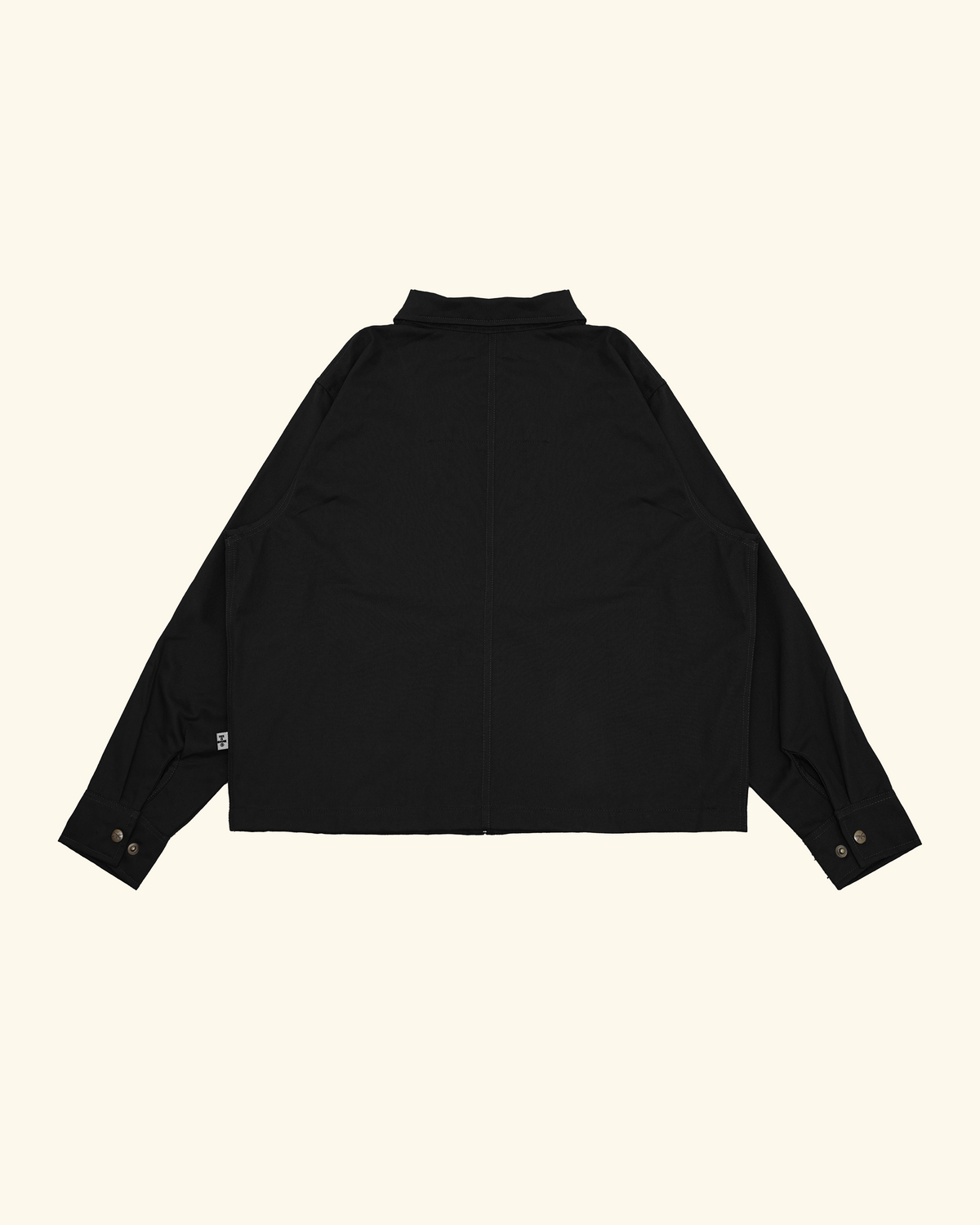 RAWTYPE RIOT Basic Chainstitch Work Jacket  - Black