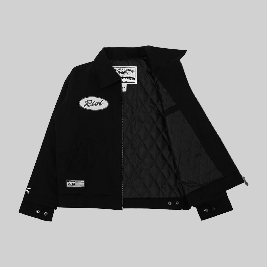 RAWTYPE RIOT Work Jacket Terror X RTR - Black