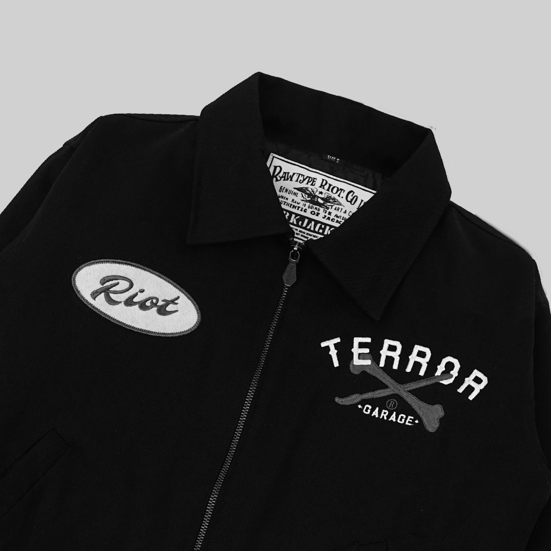 RAWTYPE RIOT Work Jacket Terror X RTR - Black