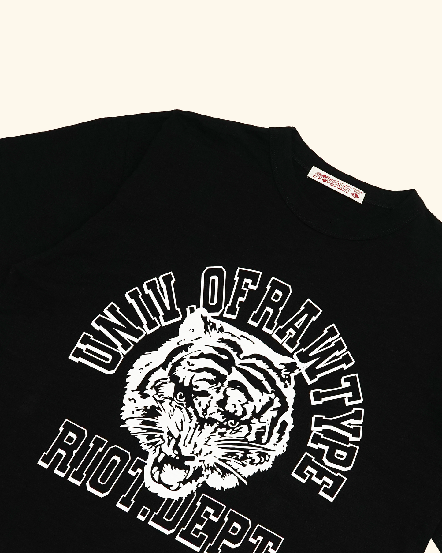 RAWTYPE RIOT Univ Of Rawtype - Black