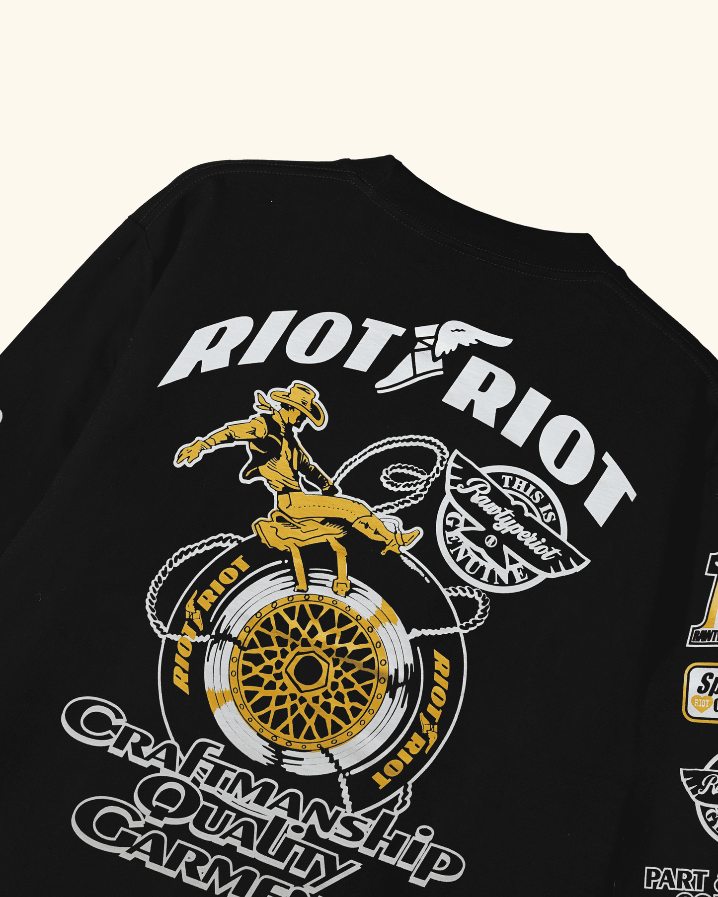 RAWTYPE RIOT Riot Riot Long Sleeve - Black