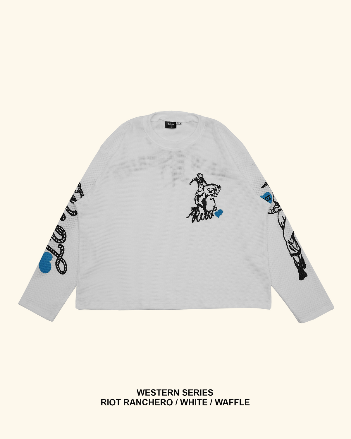 RAWTYPE RIOT Riot Ranchero Longslevee - White